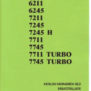 Zetor 7211 7245 7711 7745 Parts Manual