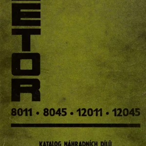 Zetor 8011 8045 12011 12045 Parts Manual