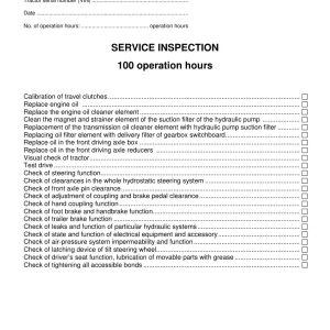 Zetor F Hsx 3A Gb 100 Service Manual