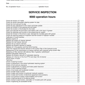 Zetor F Hsx 3A Gb 9000 Service Manual