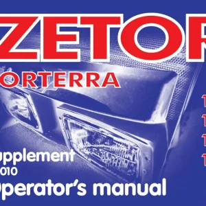 Zetor Forterra 2010 Gb 2010 Service Manual