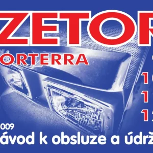Zetor Forterra Cz 2009 Service Manual
