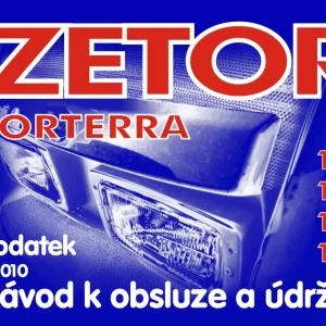 Zetor Forterra Dodatek Navodu 2010 Cz 2010 Service Manual
