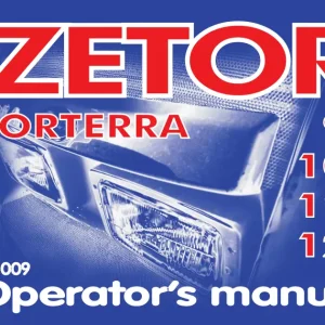 Zetor Forterra Gb 1 2009 Service Manual