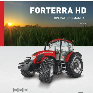 Zetor Forterra Hd 1 2014 Gb 2014 Service Manual