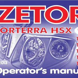 Zetor Forterra Hsx 3A 2013 Gb 2013 Service Manual