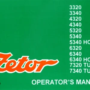 Zetor Major Gb Service Manual