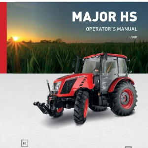 Zetor Major Hs 2017 Gb 2017 Service Manual