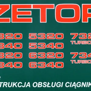 Zetor Major Z 3320 7340 Pl Service Manual