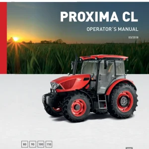 Zetor Proxima Cl T2 Nd Gb Service Manual