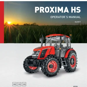 Zetor Proxima Hs 5 2015 Gb 2015 Service Manual
