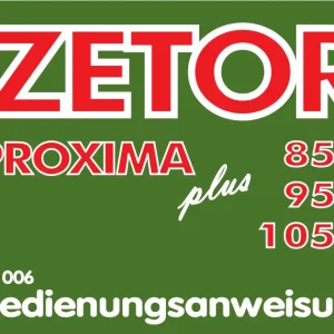 Zetor Proxima Z 8541 10541 De Service Manual