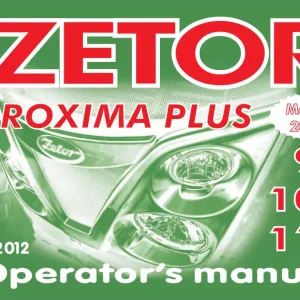 Zetor Proxima Gb 2012 Service Manual