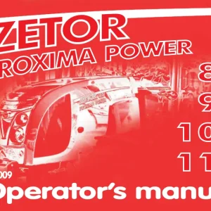 Zetor Proxima Pl Service Manual