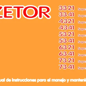 Zetor Z 3321 7341 Esp Service Manual