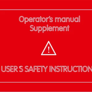 Zetor Suplement Safety Service Manual