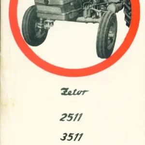 Zetor Ur I 2511 4511 Service Manual