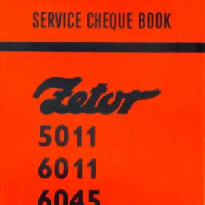 Zetor Ur I 5011 7045 Service Manual
