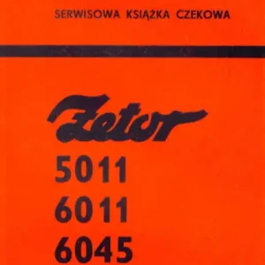 Zetor Ur I 5011 7045 Pl Service Manual