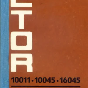 Zetor Ur Ii 10011 16045 Esp Service Manual