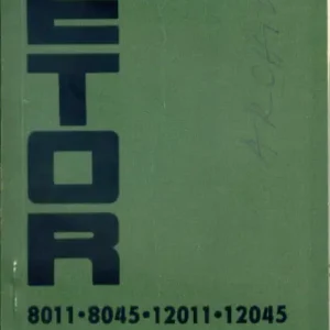 Zetor Ur Ii 8011 12045 De Service Manual