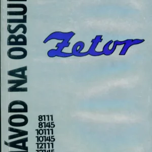 Zetor Ur Ii 8111 16145 Slovak Service Manual