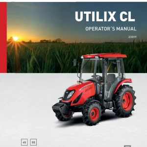 Zetor Utilix Cl Gb Service Manual