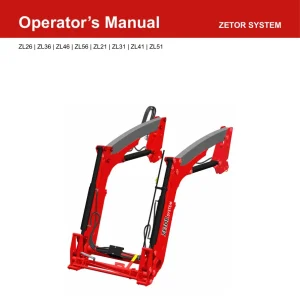Zetor Zl Usa Service Manual